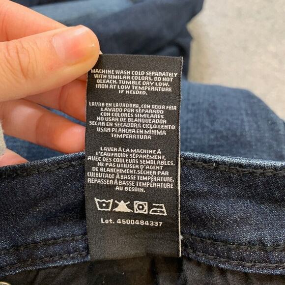 Buffalo David Bitton Jeans Mens 34 Blue Dark Wash Jackson Straight Stretch Denim - Picture 13 of 15